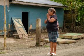 Impact of hurricanes Eta and Lota