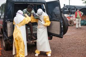 Ebola Treatment Centre in Kailahun, Sierra Leone