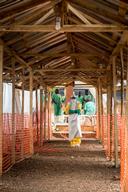 Ebola Treatment Centre in Kailahun, Sierra Leone