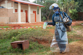 Indoor residual spraying in Burundi - 2020