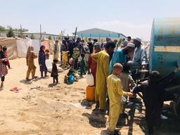 MSF IDP activities in Kunduz July 2021