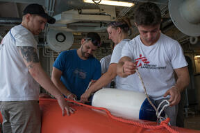 MSF SAR mission 2021 I R2 I Preparation