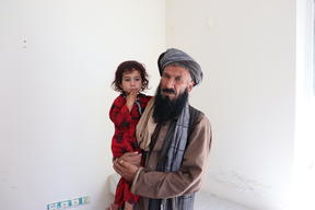 Displaced families in Herat