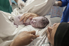 MSF's delivery services at the Birth centre, Rafik Hariri University Hospital Campus,