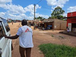 One month of MSF Ebola response in Uganda, 2022