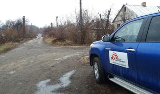 Last mobile clinics in east Ukraine
