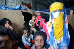 Internal displaced people in Al-Houban, Taiz, Yemen