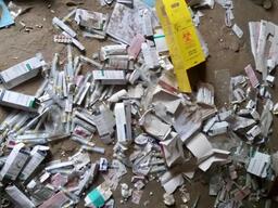 Medicines left in ruins during attacks in Leer