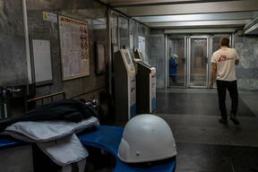 MSF Mobile Clinics in Kharkiv Metro