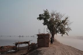 MSF intervention after floods in and around Jacobabad, Pakistan, November 2012.