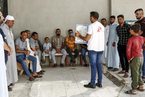 MSF healthcare in Nablus hospital Mosul