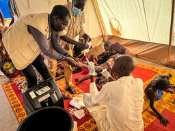  Over 600 war-wounded Sudanese arrive in Adré hospital