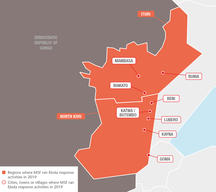 DRC Ebola projects in 2019