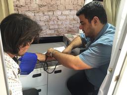 MSF activities in South Teheran