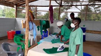 Broll Ebola treatment center