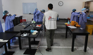 COVID-19 training in Lebanon
