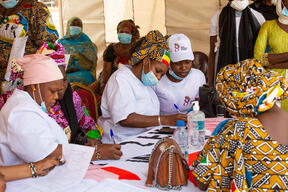 Breast and cervical cancer screening mass campaign