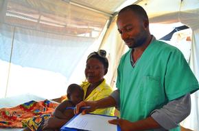 Cholera in Kamanyola, Bukavu, DRC