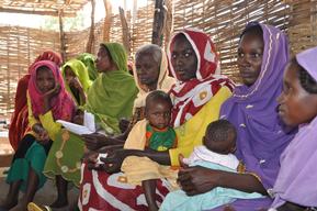 Darfur Refugees MSF Health Centre Chad