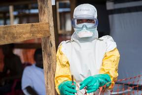 Ebola Treatment Centre in Kailahun, Sierra Leone
