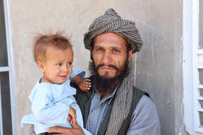 Displaced families in Herat