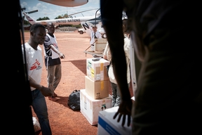 Doctors Without Borders in Central Africa Republic.