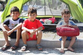 Refugee children of Kos