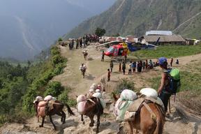 NFI kit distribution in Nepal