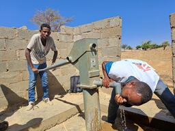 MSF addresses immediate needs for clean water and sanitation in conflict affected areas of Tigray