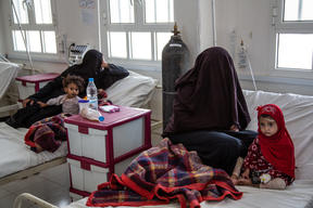 Medical activities in Haydan hospital, Saada governorate