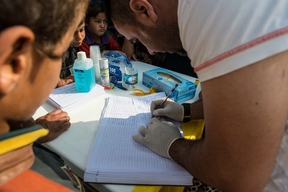 Erbil Iraq - Debaga Camp and Mobile Clinic