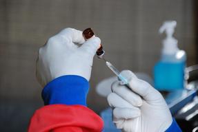 Measles Vaccination in Carnot, IDP camp, CAR