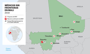 Map Mali SPA