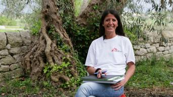 MSF psychologist Gaia Quaranta