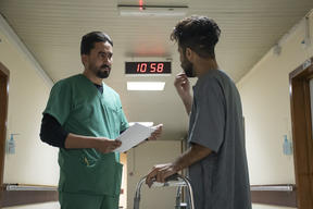 MSF cares for wounded protesters in Baghdad