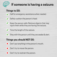Epilepsy Awareness Do's & Don'ts -Square