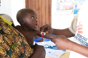 MSF activities in Manono