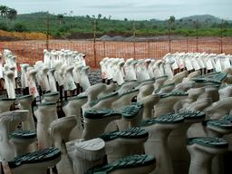 Ebola, Sierra Leone, Case Management Center in Bo, Nov 2014
