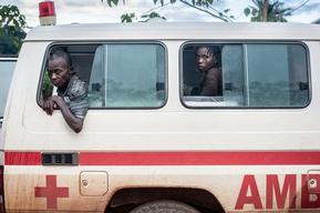 Ebola Treatment Centre in Kailahun, Sierra Leone