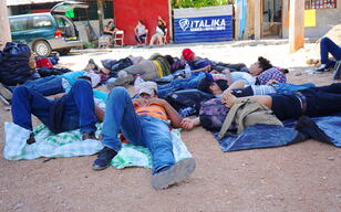 Migrants in the City of Coatzacoalcos