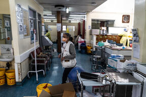 South Africa unrest -Alexandra clinic support