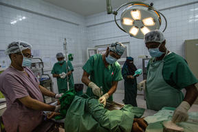 Medical activities in Hodeidah, Al Salakhana  hospital