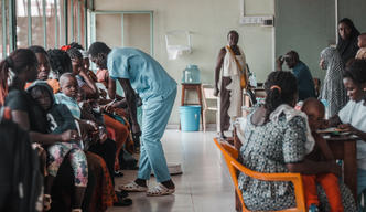 Guinea-Bissau. MSF emergency paediatric project in the national hospital in Bissau