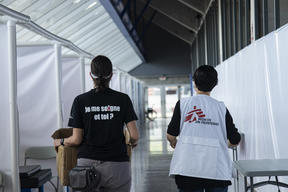 MSF Tegucigalpa’s COVID-19 care centre