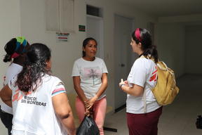 Venezuelan migrants in Arauca