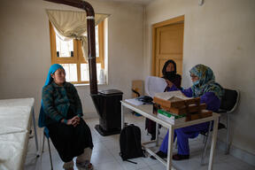 Maternal and paediatric health care in Bamyan province