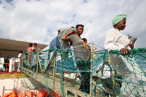 On board of the Dignity 1