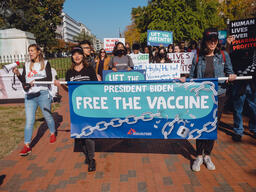 COVID-19 Vaccines Equity Demonstration in Washington, DC