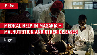BROLL - Magaria Hospital, Niger