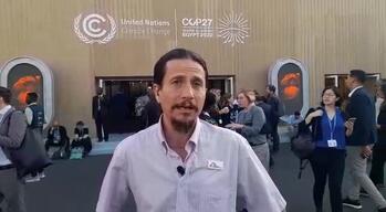 Stephen Cornish at the COP 27 - ENGLISH